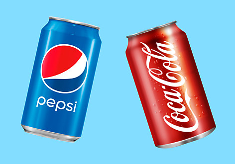 Pepsi и Coca Cola в банке - 50 рублей