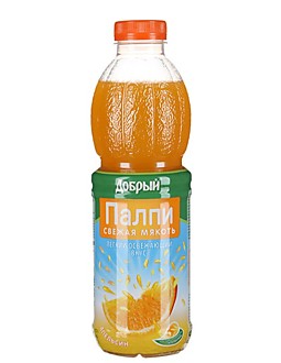 Сок в бутылке - 60 рублей